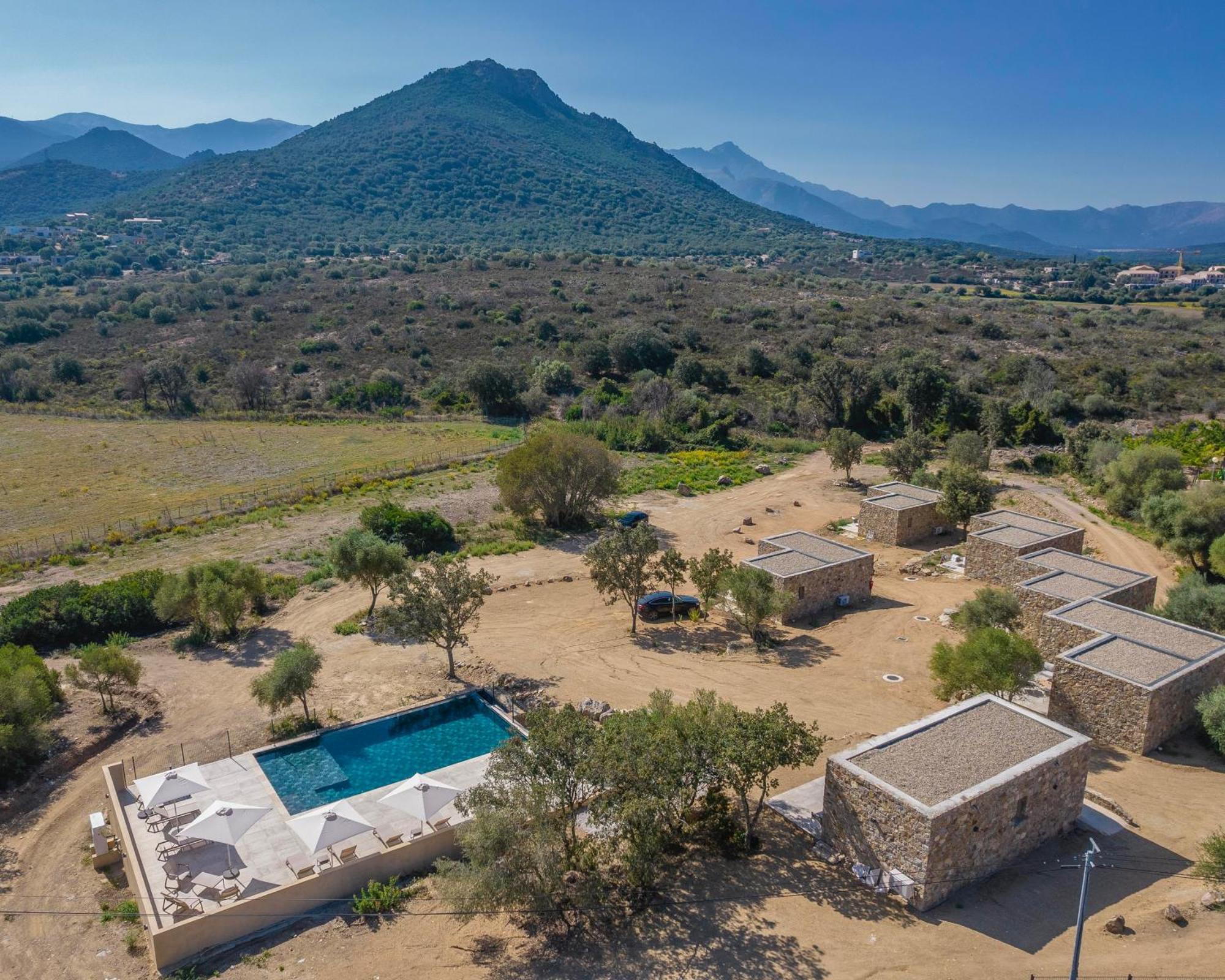 Villa Les Bergeries Du Domaine De Pinelli Belgodère Exterior foto